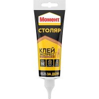 Момент Столяр Клей Экспресс столярный Туба Светлое дерево 125 г