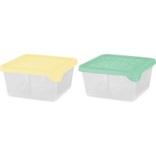 Контейнер для продуктов 0,45л квадратный Sugar&Spice Delicate квадратный цвет груша