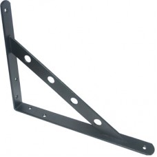 Кронтштейн усиленный 250*200 черный (Кунгур)