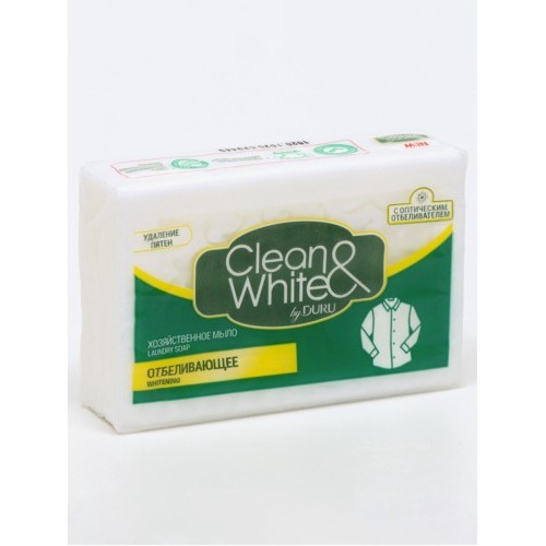 ДУРУ хозяйственное мыло 120гр Отбеливающее