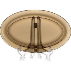 Блюдо овальное Амбьянте 22,5см. (Стеклопласт)