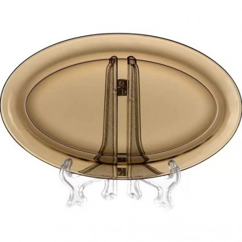 Блюдо овальное Амбьянте 22,5см. (Стеклопласт)