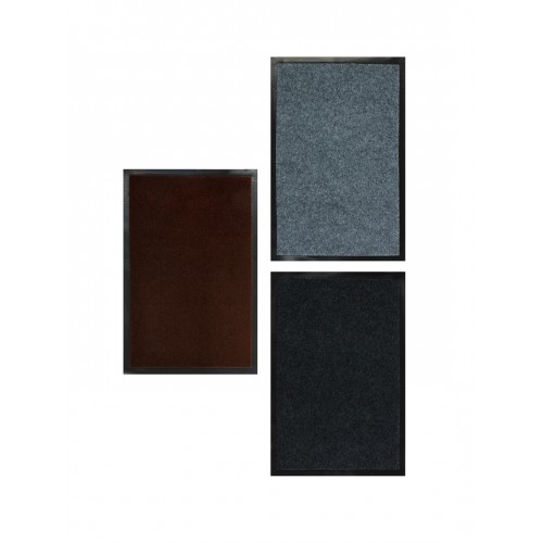 Коврик придверный, резиновый иглопробивной 80*110см, 500г/м. 3 цвета  VETTA