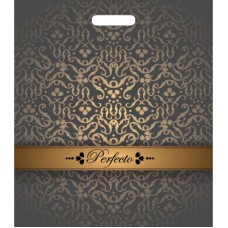 Пакет ПВД с вырубной ручкой 420*480*0,090 Перфекто Бисмарк  Цена за 25шт!!!