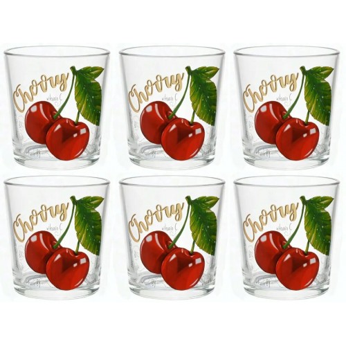 Набор стаканов 6шт. Полезная вишня 05с1256 250 мл. СОЦ