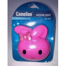 Ночник Заяц с выкл. Camelion NL-233