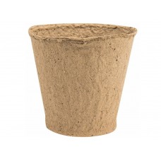 Горшочек торфяной 100-110мм круглый, 500 мл.(вложимость в уп/150 шт)