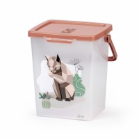 Контейнер для хранения корма Эффи 5,5л (с замком) ALTA 12шт/уп