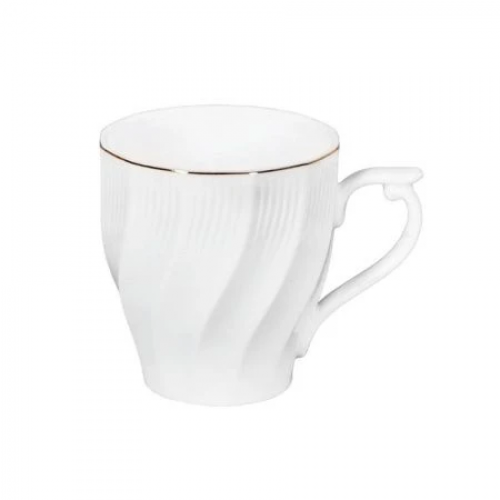 Кружка 350мл. Золотая линия форфор. п/уп. З-Г