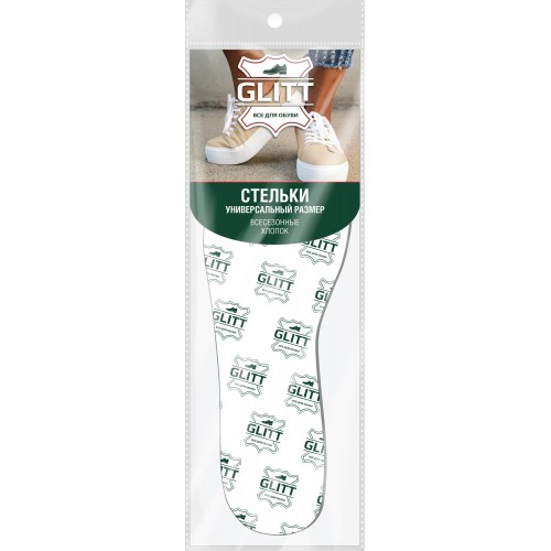 GLITT стельки всесезонные с антибак. пропиткой Амортизация GLITT стельки всесезонные с антибак. пропиткой Амортизация