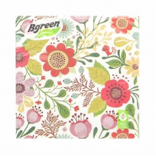 Салфетки бумажные 33*33см, 3-х слойная 20шт Весна