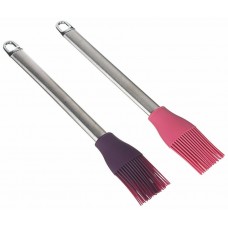 Кисточка силиконовая 26см.Алион металич. ручка SATOSHI Кисточка силиконовая 26см.Алион металич. ручка SATOSHI