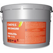 Эмаль EMPILS ПФ-115 зеленая 10кг ЭКОНОМ