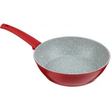 Сотейник литой d24см, антипригарное покрытие мрамор, индукция, Верден SATOSHI