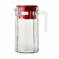Кувшин 1250мл с красной крышкой Kosem (Стеклопласт) Кувшин 1250мл с красной крышкой Kosem (Стеклопласт)