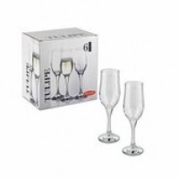Набор фужеров для шампанского (6шт) 190мл TULIPE (Стеклопласт) Набор фужеров для шампанского (6шт) 190мл TULIPE (Стеклопласт)