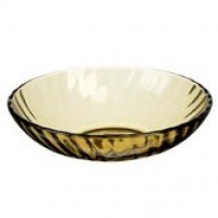 Тарелка глубокая 19см Дымчатое стекло Elica Тарелка глубокая 19см Дымчатое стекло Elica