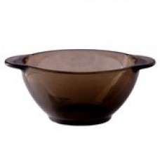 Бульонница 560мл Дымчатое стекло с ушками (Стеклопласт)