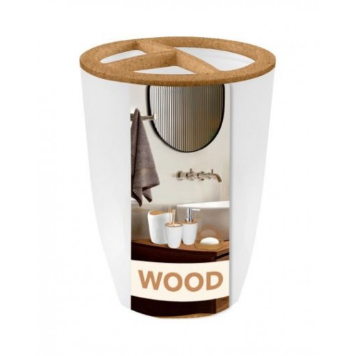 Стакан для зубных щеток Keeplex Wood