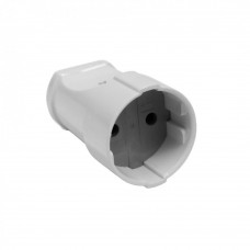 Розетка штепсельная белая б/з Volsten S1-M11 White 10A