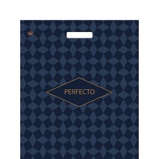 Пакет ПВД с вырубной ручкой 420*480*0,090 Перфекто Калейдоскоп   Цена за 25шт!!!