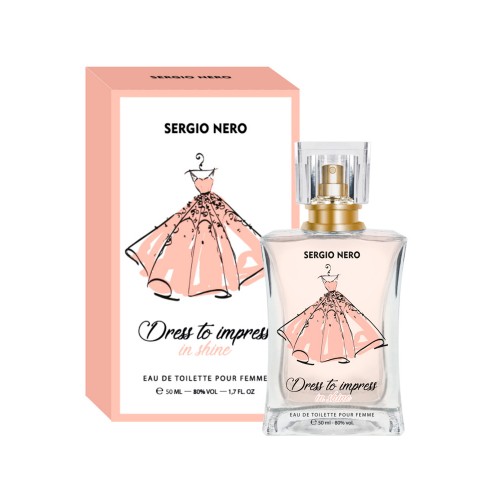 Туалетная вода Sergio Nero Dress TO Impress IN Shine W edt 50мл женская