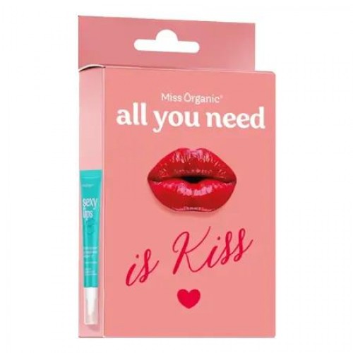 Подарочный набор №172 Набор бальзамов для губ All you need is kiss Miss organic