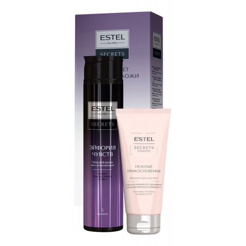 ESTEL SECRETS подарочный набор (гель д/д ЭЙФОРИЯ ЧУВСТВ 300+молочко 100)