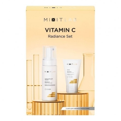 MIXIT ПН Lab Vitamin C Крем для лица 40 мл + Пенка для умывания 150мл MIXIT ПН Lab Vitamin C Крем для лица 40 мл + Пенка для умывания 150мл