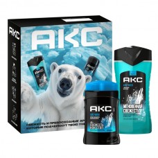 Подарочный набор AXE Айс Чилл 2025 (гель д/душа+шампунь 2в1 250мл+дезодорант-карандаш 50мл)