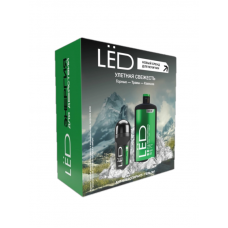 Подарочный набор LED мужской Улетная свежесть (гель 3в1 для душа + дезодорант ролик)