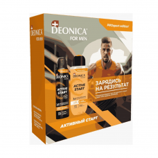 Подарочный набор Деоника мужской Про спорт (гель для душа + антиперспирант спрей) Подарочный набор Деоника мужской Про спорт (гель для душа + антиперспирант спрей)
