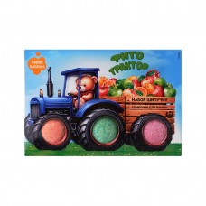 Подарочный набор для детей шипучие бомбочки для ванны Мишка тракторист ФИТО-ТРАКТОР Happy Bubbies Подарочный набор для детей шипучие бомбочки для ванны Мишка тракторист ФИТО-ТРАКТОР Happy Bubbies