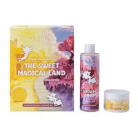 Подарочный набор LARUN Волшебная страна гель д/д Виш. штрудель 250мл+крем баттер Лимонный кекс  100м
