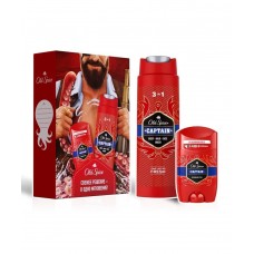 Подарочный набор OLD SPICE дезодорант карандаш Captain 50мл+гель для душа+шампунь 2в1 Captain 250мл