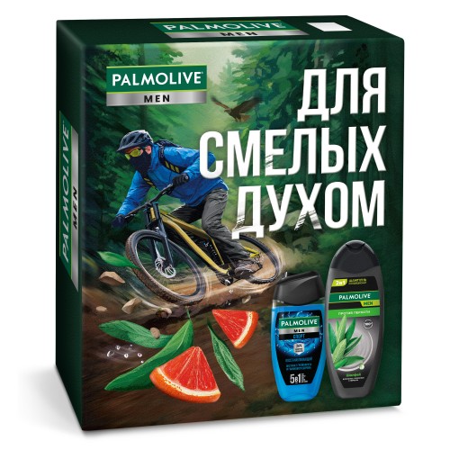 Подарочный набор PALMOLIVE MEN Спорт гель д/душа Восстанавливающий 250мл/2в1 Шампунь-Кондиционер