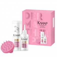 Подарочный набор КЛИАР DERMA ENERGY 2025 (скраб д/кожи головы 150мл+шампунь 200мл+Массажер) Подарочный набор КЛИАР DERMA ENERGY 2025 (скраб д/кожи головы 150мл+шампунь 200мл+Массажер)