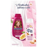 Подарочный набор ШАУМА шампунь 370мл Сов. Длина +ФА гель д.д. 250 мл Магнолия НОВИНКА Подарочный набор ШАУМА шампунь 370мл Сов. Длина +ФА гель д.д. 250 мл Магнолия НОВИНКА