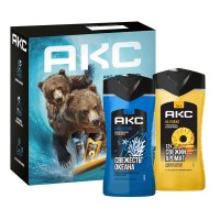 Подарочный набор AXE На Пляже Океана 2025 (гель д/душа и шампунь 3в1 250мл+Гель д/душа и шампунь 2в1