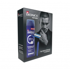 Подарочный набор Деоника мужской Ты безупречен (пена для бритья + бритвенный станок) Подарочный набор Деоника мужской Ты безупречен (пена для бритья + бритвенный станок)