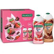 ПН PALMOLIVE Гурмэ СПА Клубника в шоколаде (гель д/д шоколадная вуаль+иклубничный смузи)