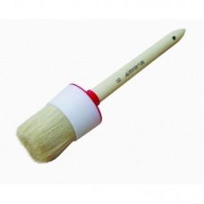 Кисть круглая светлая натуральная щетина, деревянная ручка,№18*60мм STAYER 
