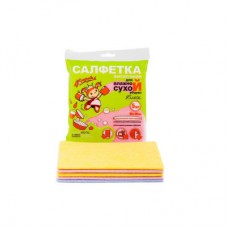 Золушка Салфетка Блеск хозяйственная из вискозы 5шт (30*30см) (Акцент)(вл.30шт) Золушка Салфетка Блеск хозяйственная из вискозы 5шт (30*30см) (Акцент)(вл.30шт)