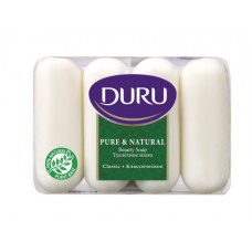 ДУРУ туалетное мыло Purе&Natural 4*85 гр Классическое Свежесть