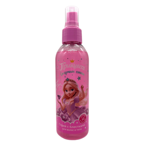 Принцесса Детский спрей с блестками Сказочное сияние , 150 мл