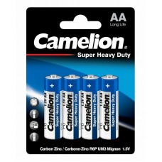 Батарейка пальчик R6-BL-4G (R6P-BP4) Цена за 4 шт Camelion (в уп.12*4шт)