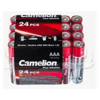Батарейка мизинч LR03-PB24 Plus Alkaline цена за 24 шт Camelion