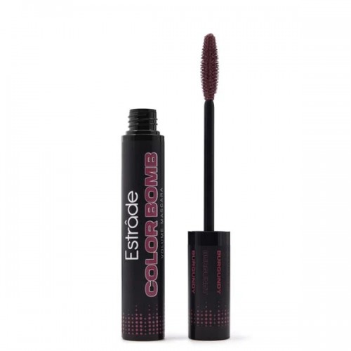 Эстрада тушь для ресниц цветная Color Bоmb Volume mascara 37 бордовая