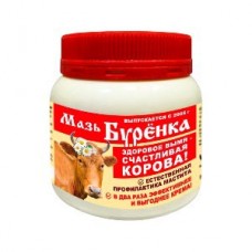 Мазь Буренка снижает риск возн.мастита, припятст. возник. сух. кожи, эрозии, трещин 200гр банка КП