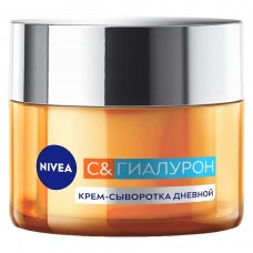 Нивея Крем-сыворотка дневной для лица C&Гиалурон SPF30 50мл.